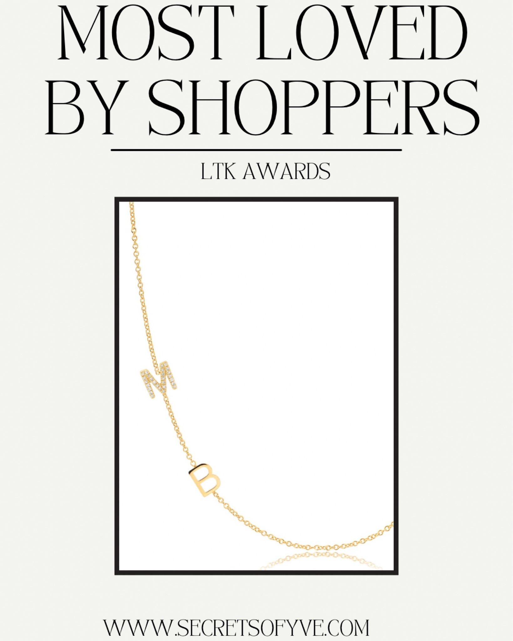 Secretsofyve: this letter necklace is so pretty! Shopper favorite & a great gift 🎁 idea! 
#Secretsofyve #ltkgiftguide
Always humbled & thankful to have you here.. New posts daily at 3pm &4:15pm EST. @mayabrenner
CEO: PATESI Global & PATESIfoundation.org
 #LTKWatchNow @secretsofyve : where beautiful meets practical, comfy meets style, affordable meets glam with a splash of splurge every now and then. I do LOVE a good sale and combining codes! #ltkstyletip #ltksalealert #ltkfamily #ltku #ltkfindsunder100 #ltkfindsunder50 #ltkover40 #ltkpetite #ltkplussize #ltkmidsize #ltktravel #ltkparties #ltkbump #ltkkids #ltkwedding secretsofyve 

#LTKWorkwear #LTKMostLoved #LTKSeasonal