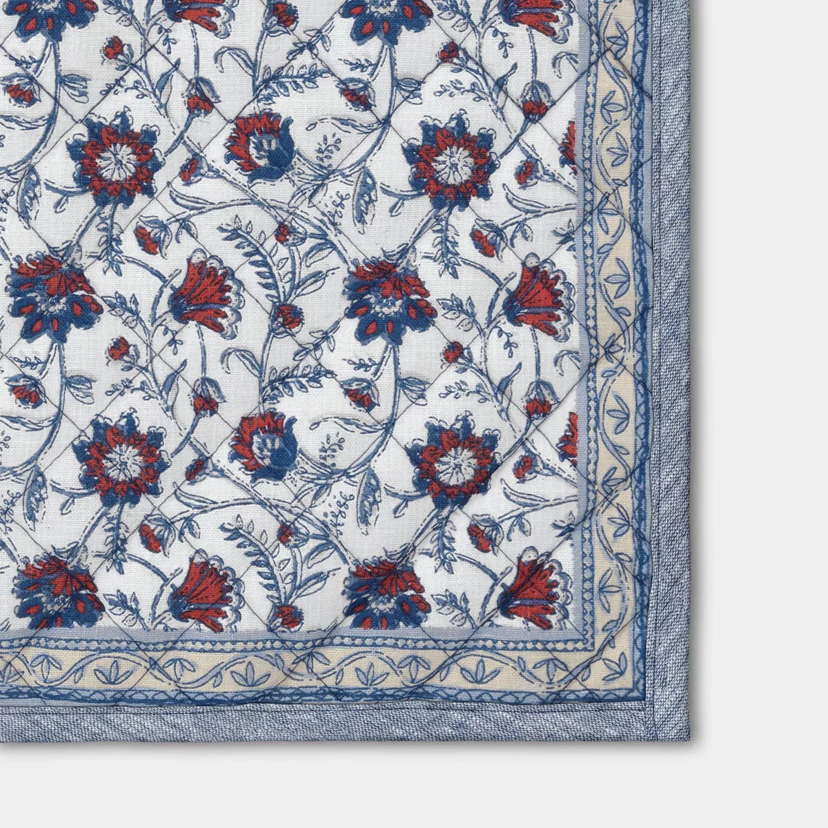 Floral and Chambray Double Sided Placemat - Threshold™ | Target