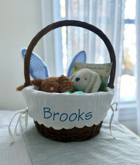 Personalized Easter basket for my bunny boy! This shipped pretty quality and great quality. Easter is so early this year!!

Easter basket, Easter basket for boys, baby Easter basket 

#LTKSpringSale #LTKbaby #LTKSeasonal