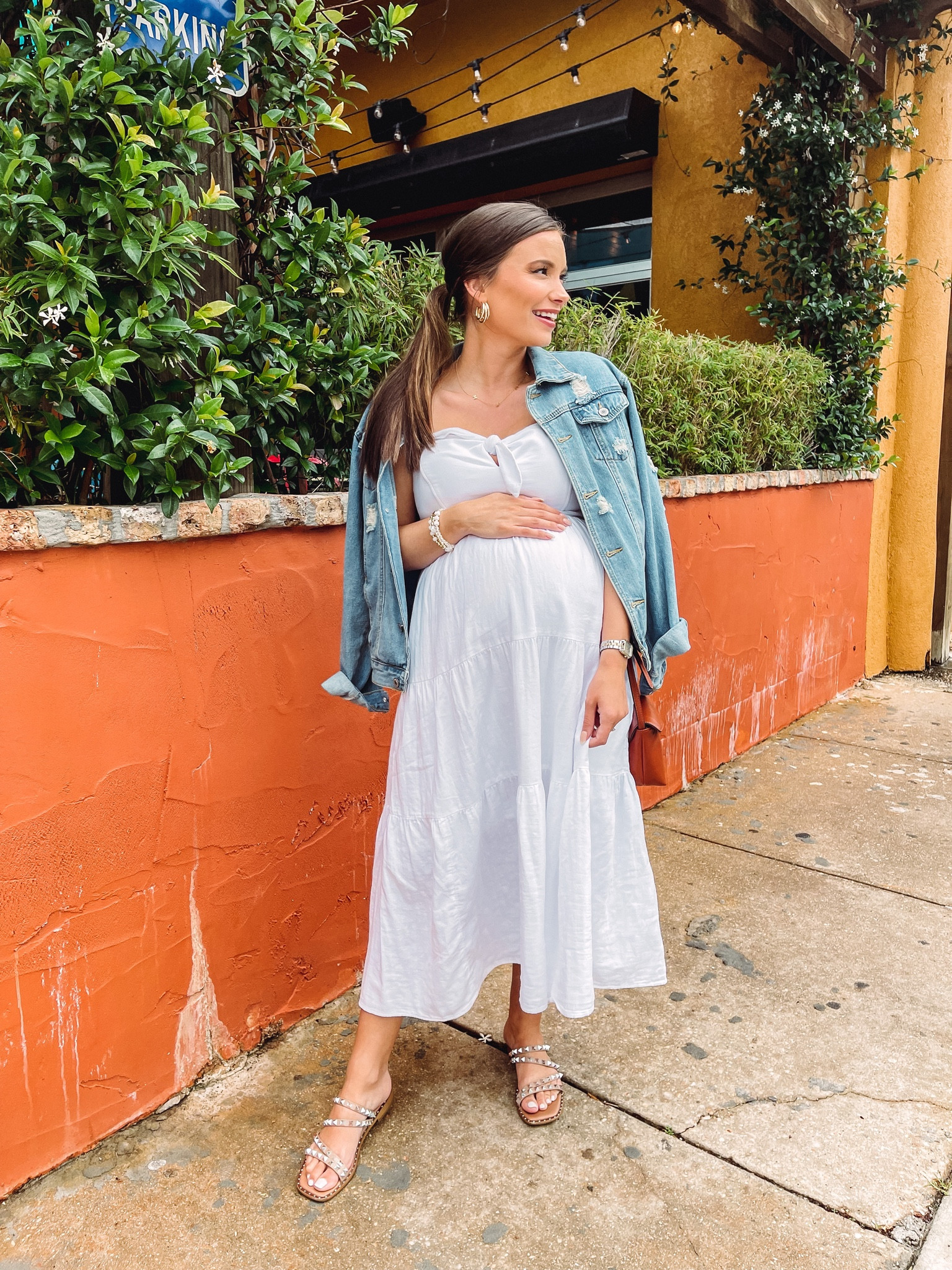 Target dress reg. $35 on sale for $28! All sizes in stock 👏🏼 bump friendly I’m wearing medium! 

#LTKunder50 #LTKbump #LTKsalealert