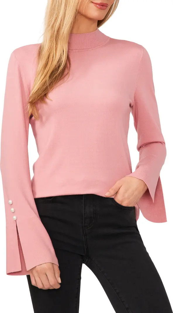 Imitation Pearl Cuff Sweater | Nordstrom