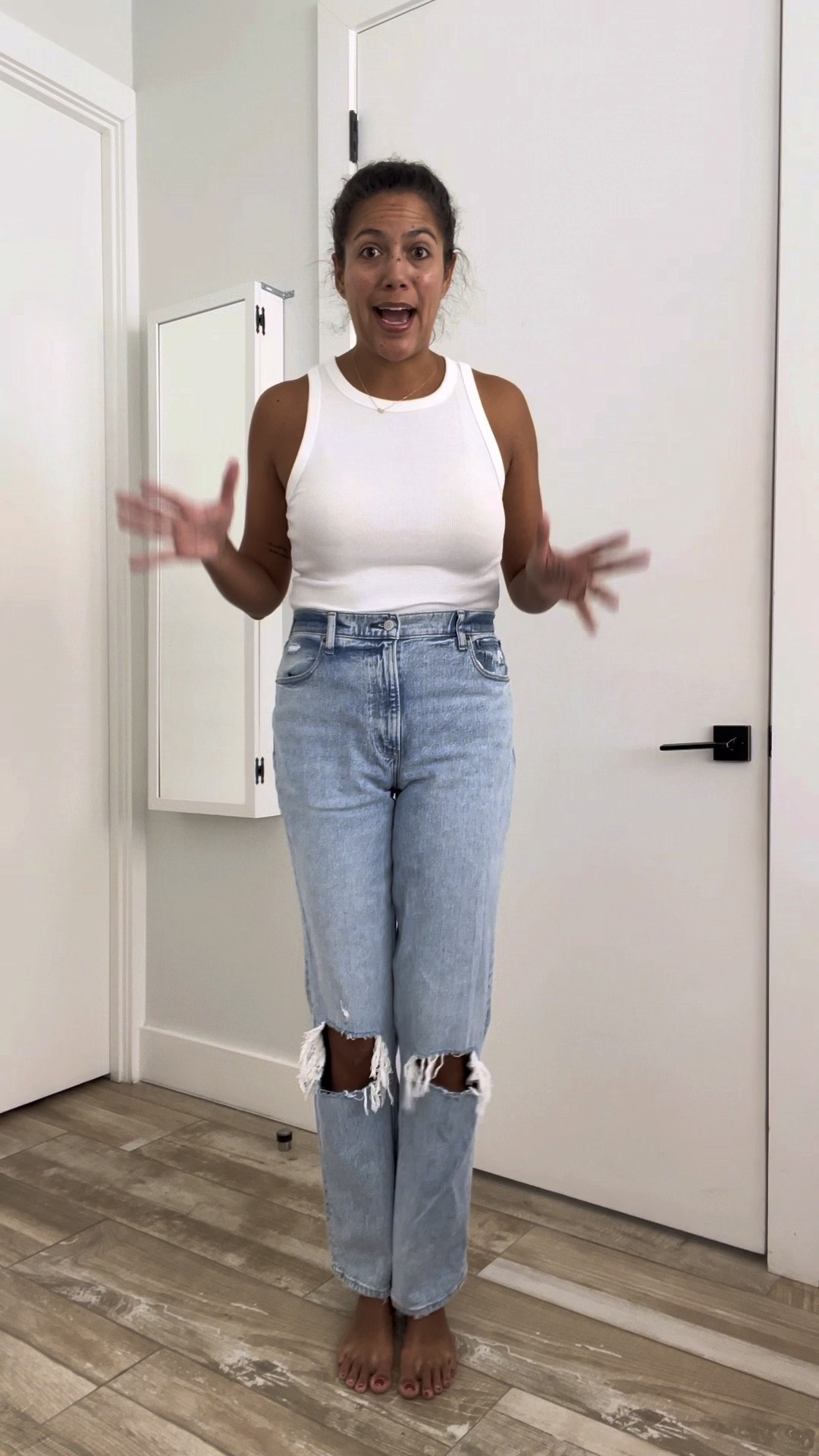 My favorite jeans for fall, from slim straight, to true straight, to flare jeans, to wide leg. All paired with my trusty target tank. 

Gap size 29T, Old Navy size 8T, Abercrombie size 30T, Madewell size 28T. Tank size medium  

#LTKSeasonal #LTKunder100 #LTKstyletip