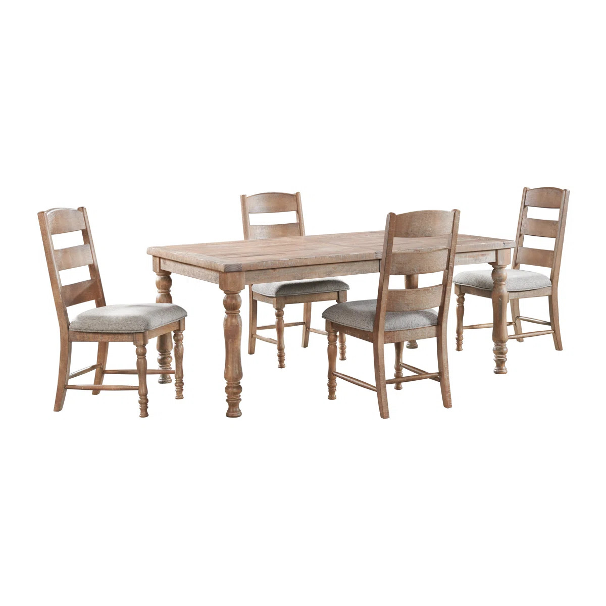 Labruna 42 x 72-94" Dining Table with 4 Legs, Sandwash | Wayfair North America