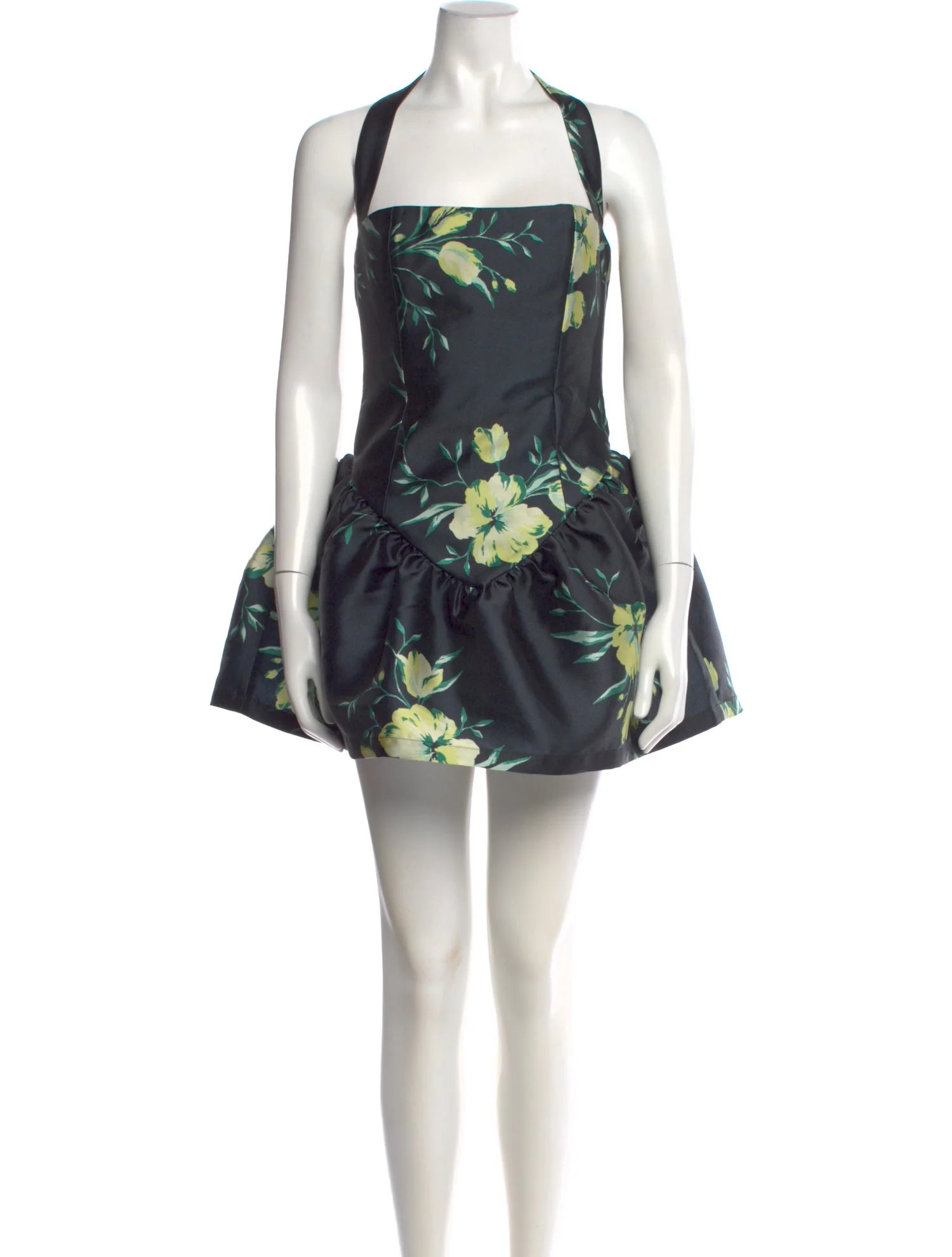 De La Vali Floral Print Mini Dress - Dresses, Clothing - WDELV21042 | The RealReal | The RealReal