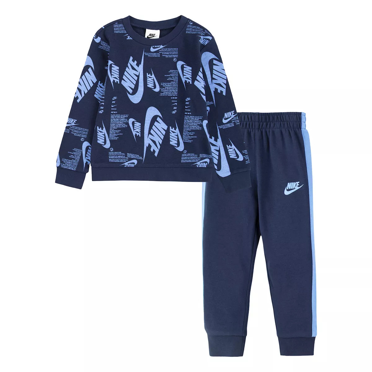 Toddler Boys Nike Sportswear Futura Crew Set | Kohl's