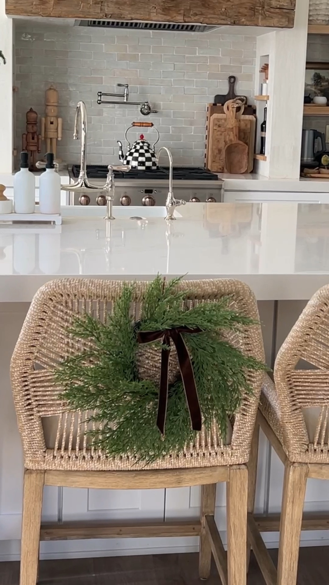 Found the perfect size wreath and ribbons from Amazon 

#LTKfindsunder100 #LTKfindsunder50 #LTKHoliday