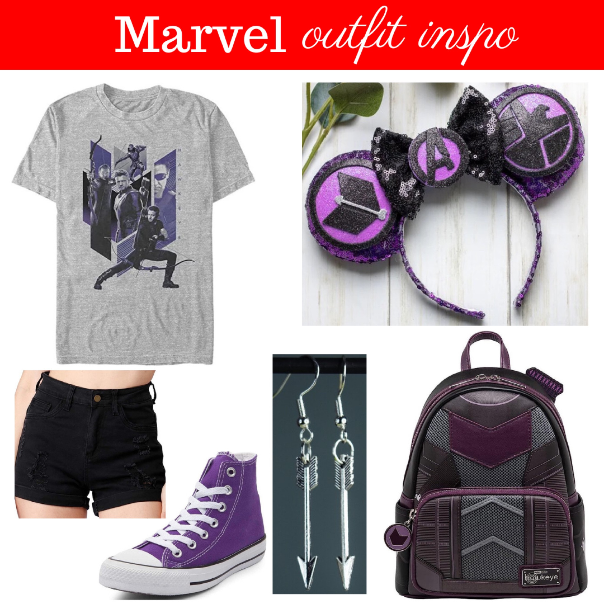 Hawkeye outfit perfect for a day at the Disney Parks 

#disneyworld #disneyworldoutfit
#disneyoutfit #disney #marvel #marveloutfit #hawkeye #hawkeyeoutfit

#LTKunder50 #LTKfamily #LTKstyletip