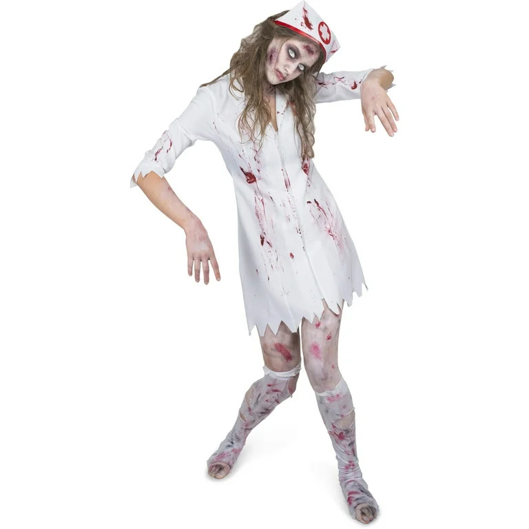 Karnival Costumes Zombie Night Nurse Women's Costume X-Small 2-4 - Walmart.com | Walmart (US)
