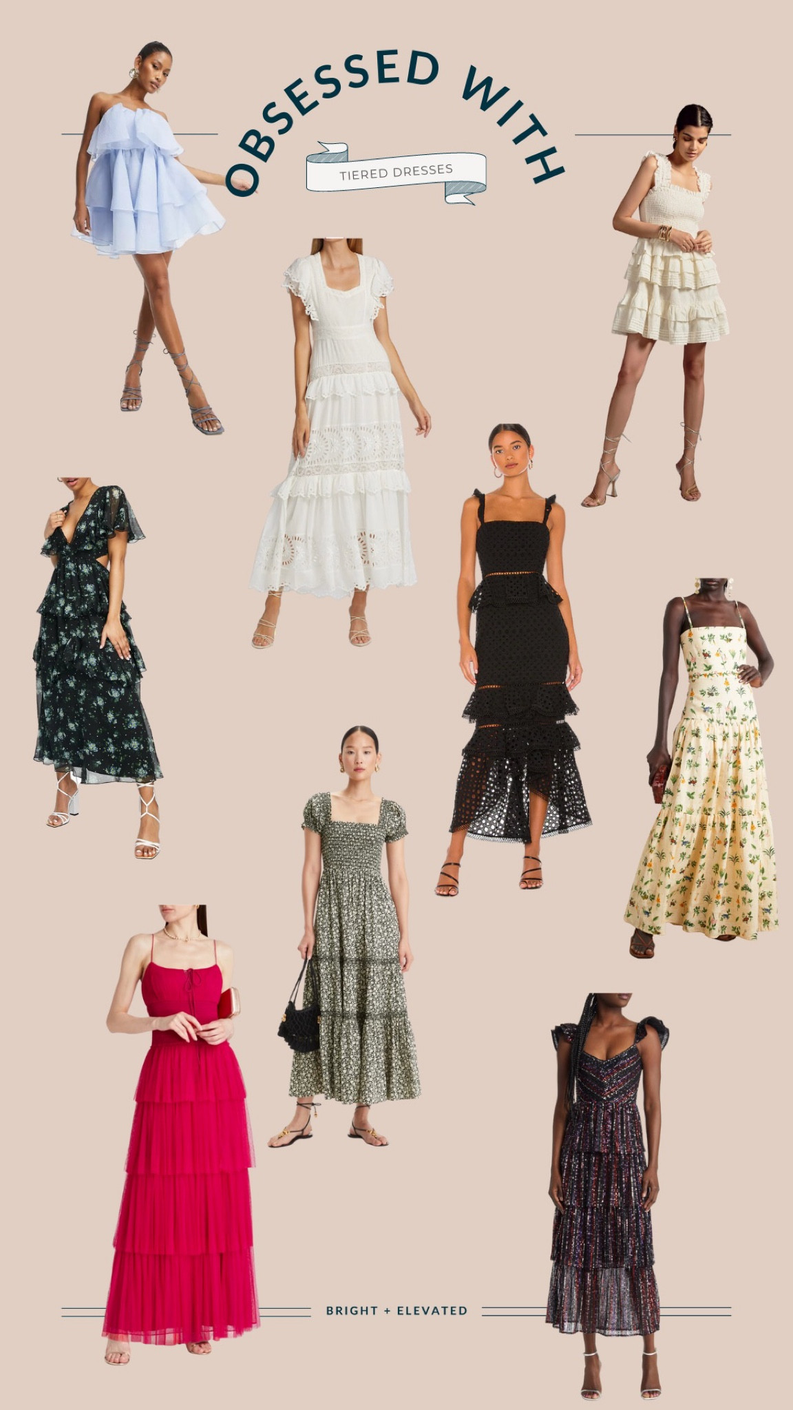 Tiered dresses

#LTKFind #LTKSeasonal #LTKstyletip