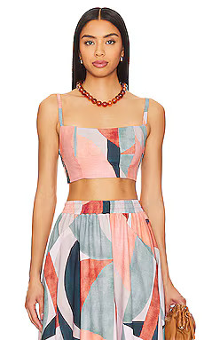 PEIXOTO Esti Top in Riad Gardens from Revolve.com | Revolve Clothing (Global)