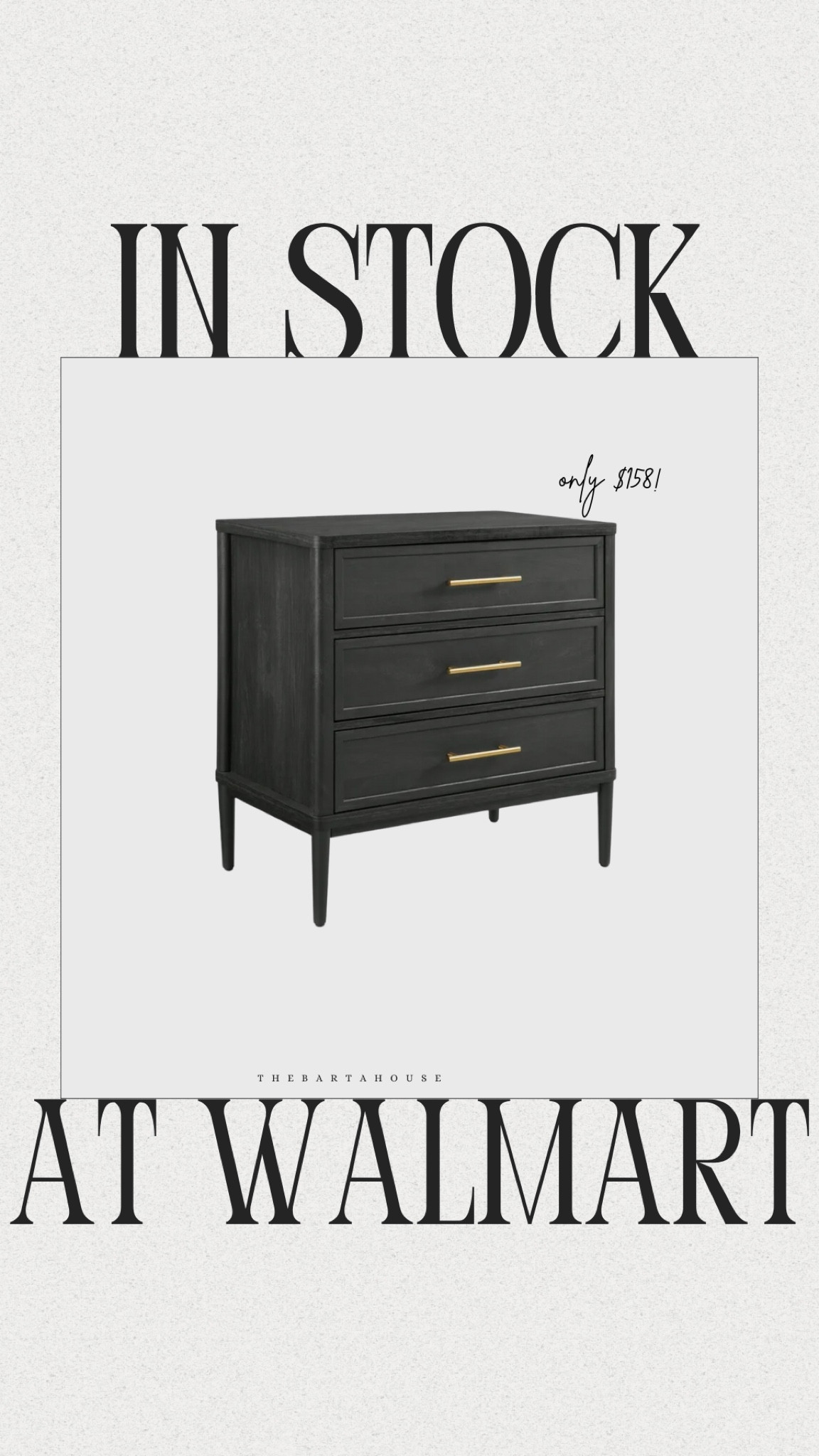 In stock at Walmart! $158 nightstand with USB for charging! 

#LTKSaleAlert #LTKHome