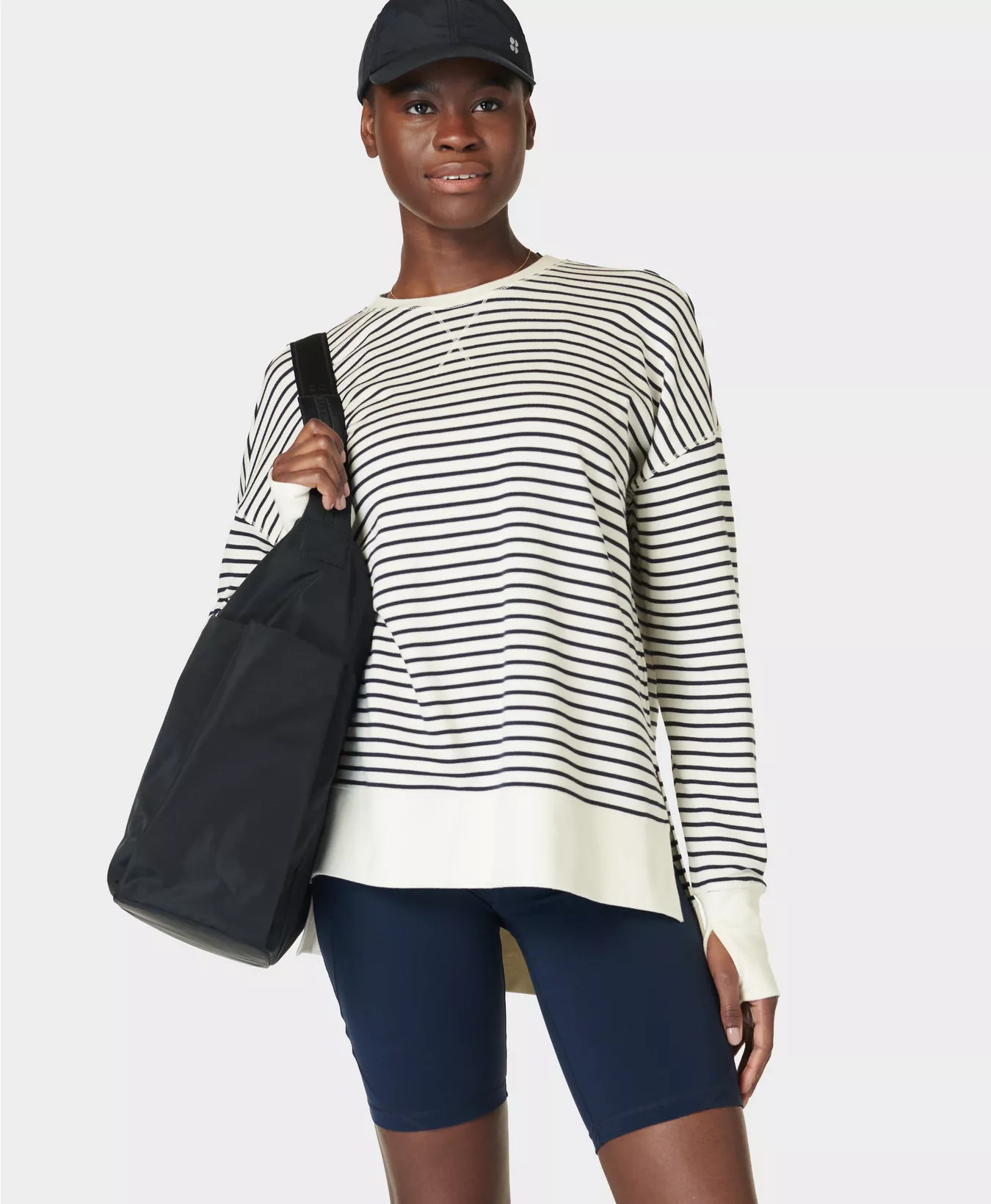 After Class Longline Sweatshirt | Sweaty Betty UK