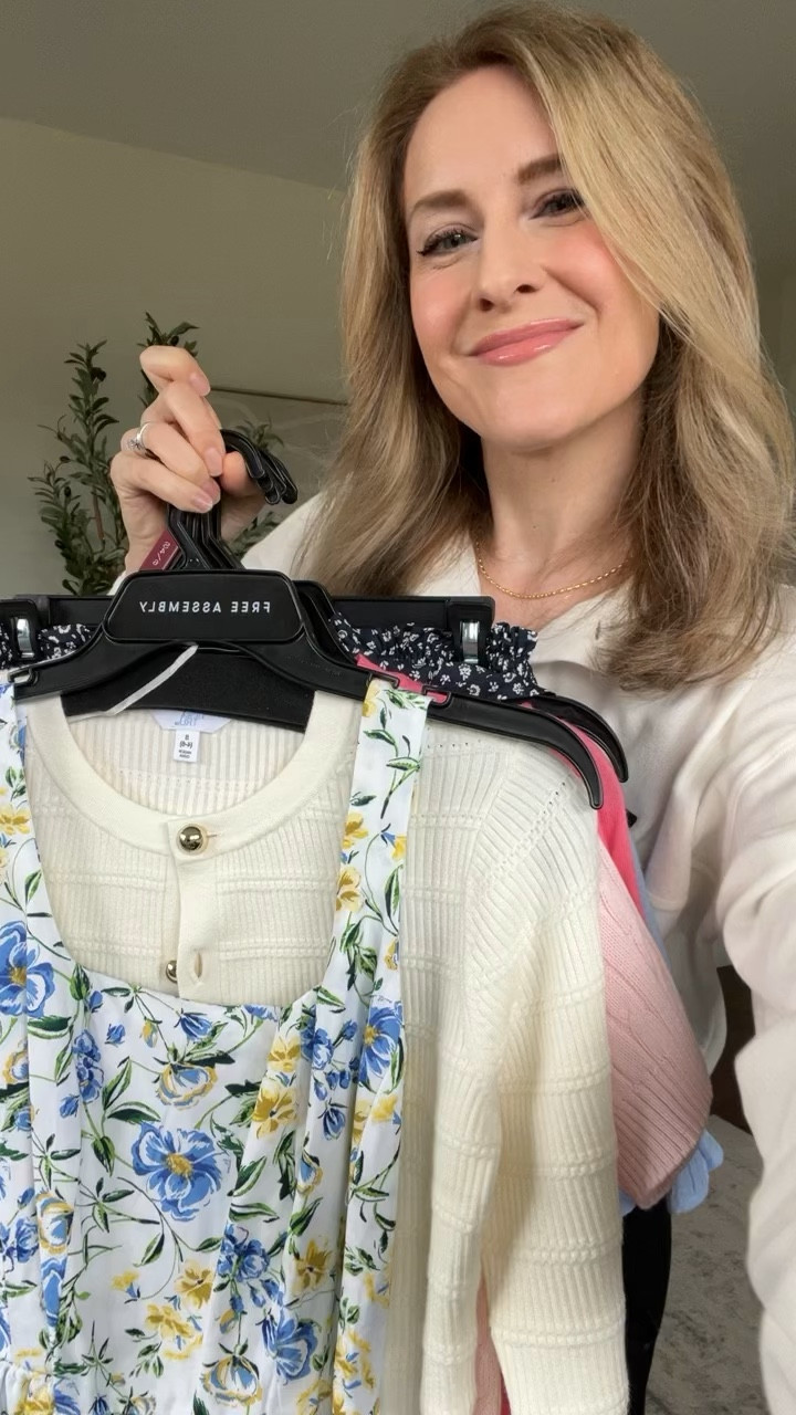 What I bought at Walmart this week! Try on is in a separate video! These fit true to size except for the light pink cardigan which runs small, I went up one size to a medium. #walmartfashion 