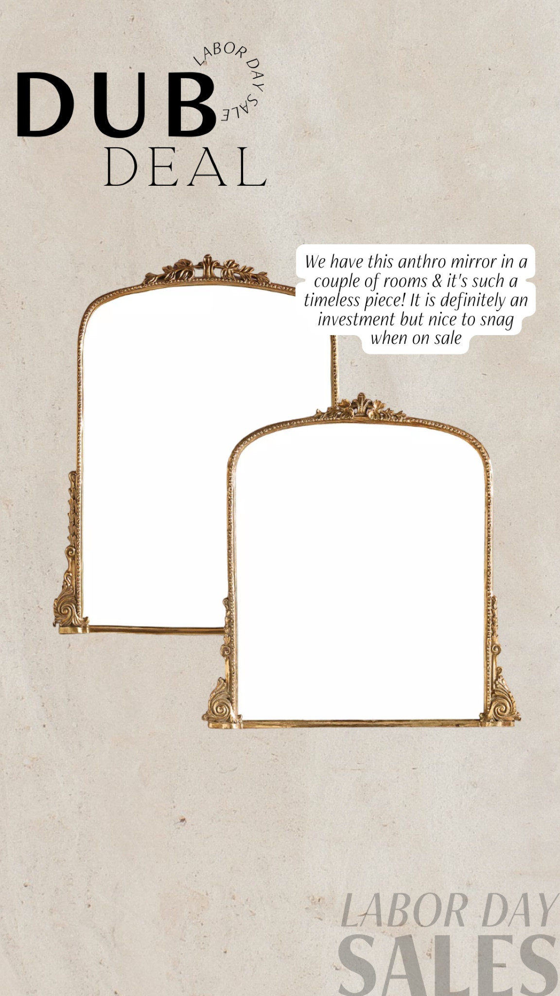 The antrhopokogie primrose mirror is on sale! 

Dressupbuttercup.com 

#dressupbuttercup 