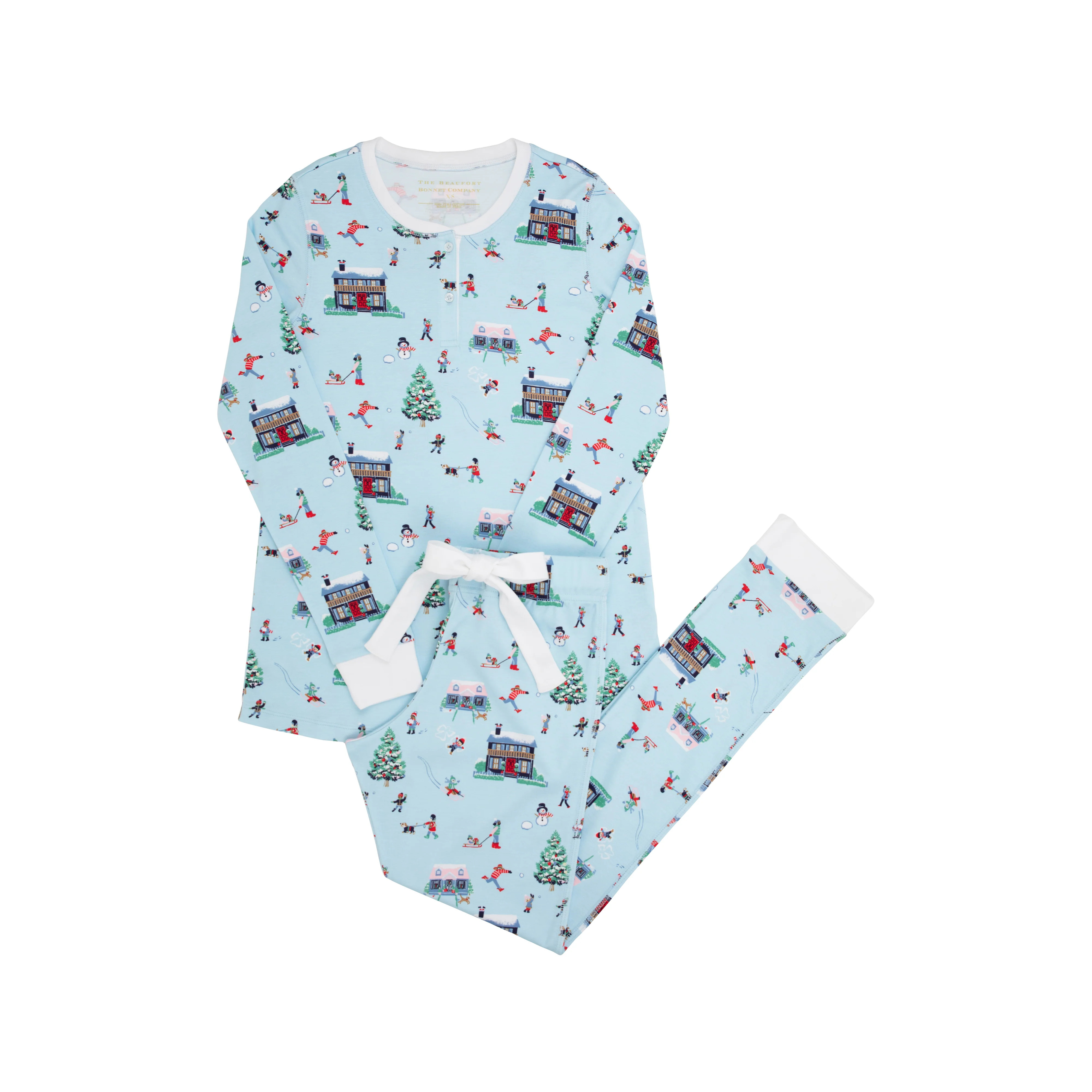 Wimberley's Wine Down Night Night - Catalpa Christmas with Worth Avenue White | The Beaufort Bonnet Company