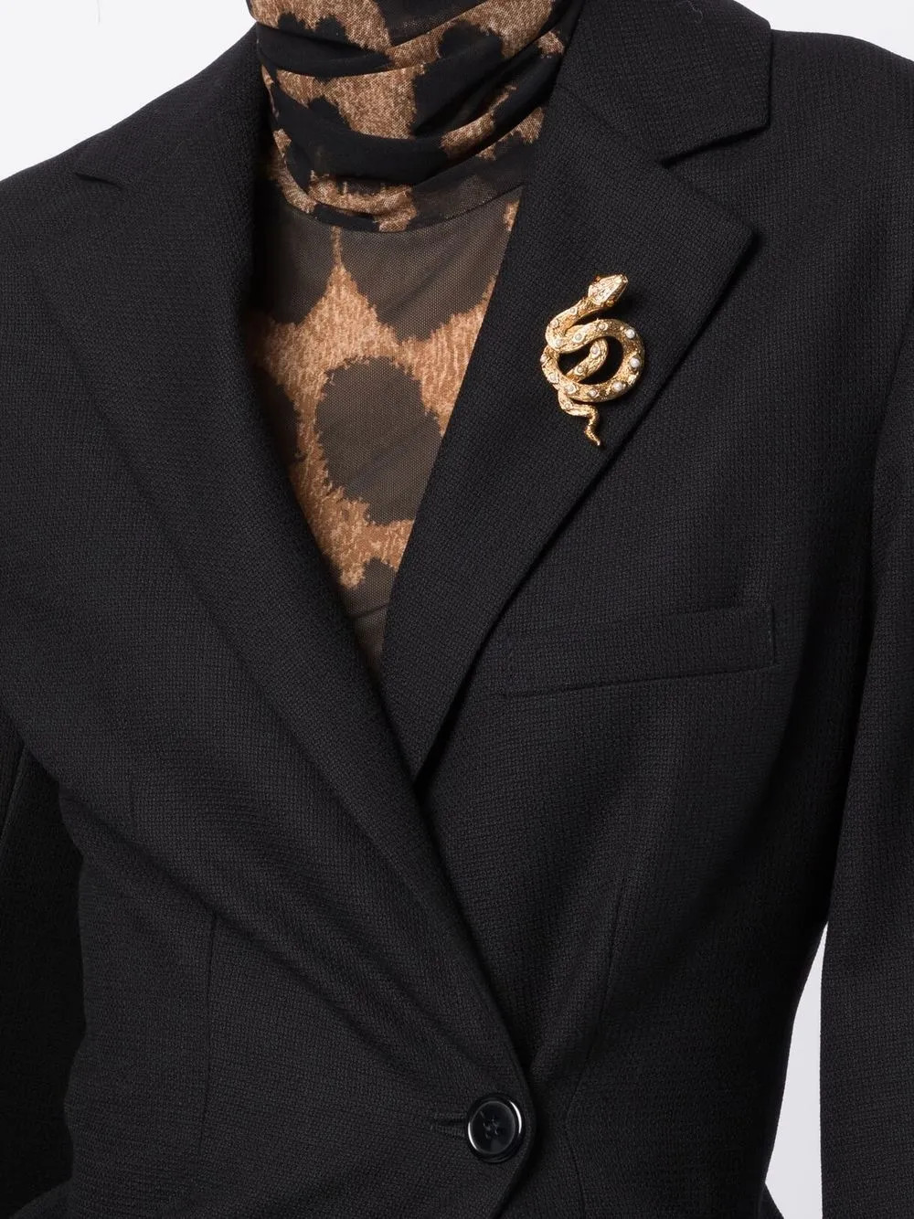 pearl snake brooch | Farfetch (CA)