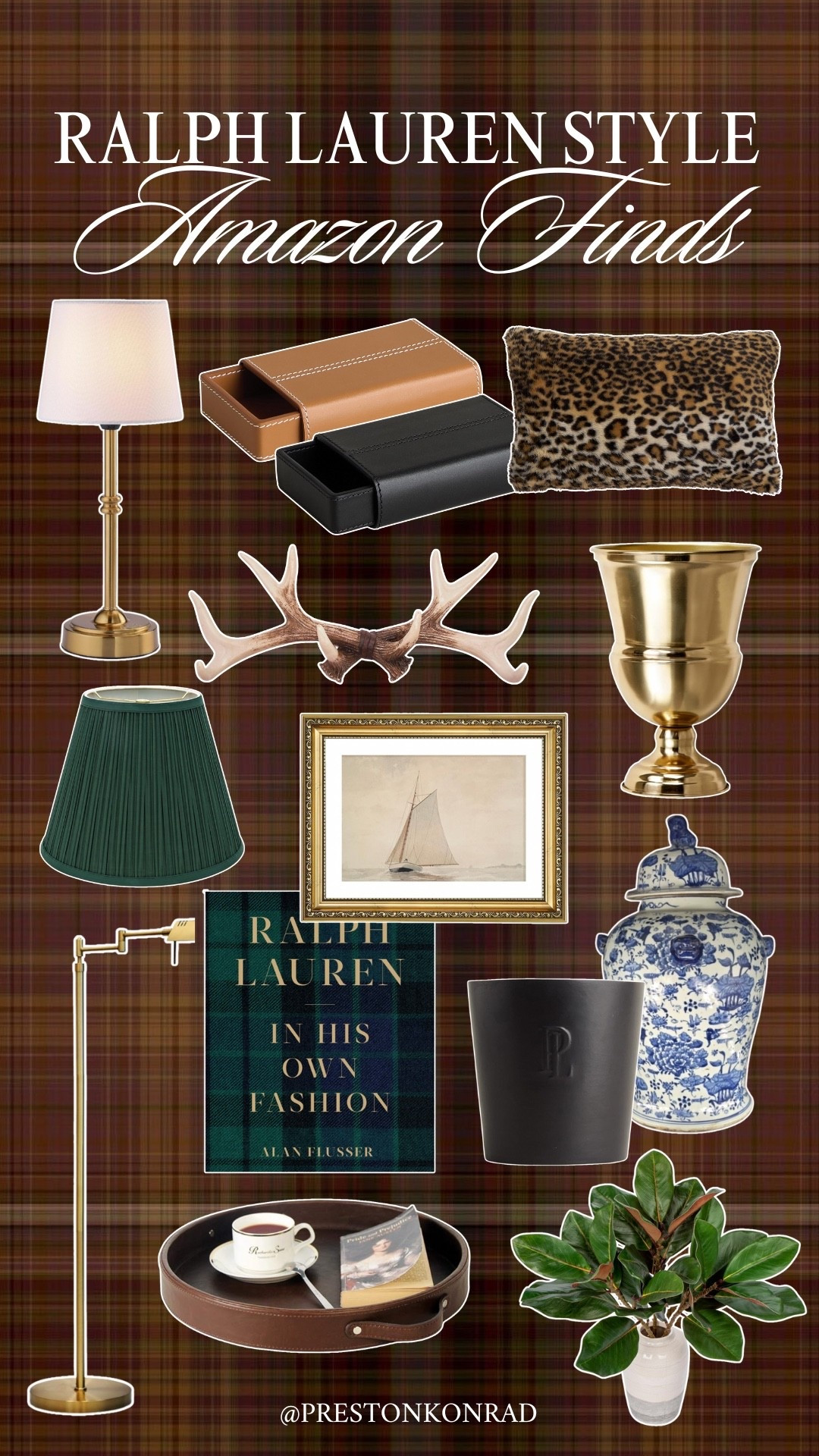 More Ralph Lauren inspired decor all from Amazon! 

#LTKFindsUnder50 #LTKHome #LTKMens