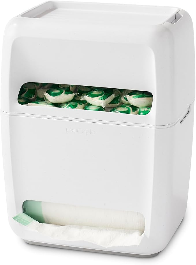 YouCopia SinkSuite Bag & Pod Dispenser, Standing Garbage Bag and Dishwasher Pod Organizer with Re... | Amazon (US)