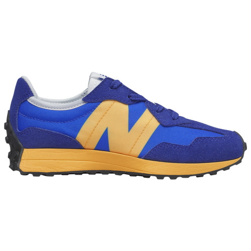 New Balance Boys New Balance 327 - Boys' Grade School Running Shoes Blue/Yellow Size 05.0 | Foot Locker (US)