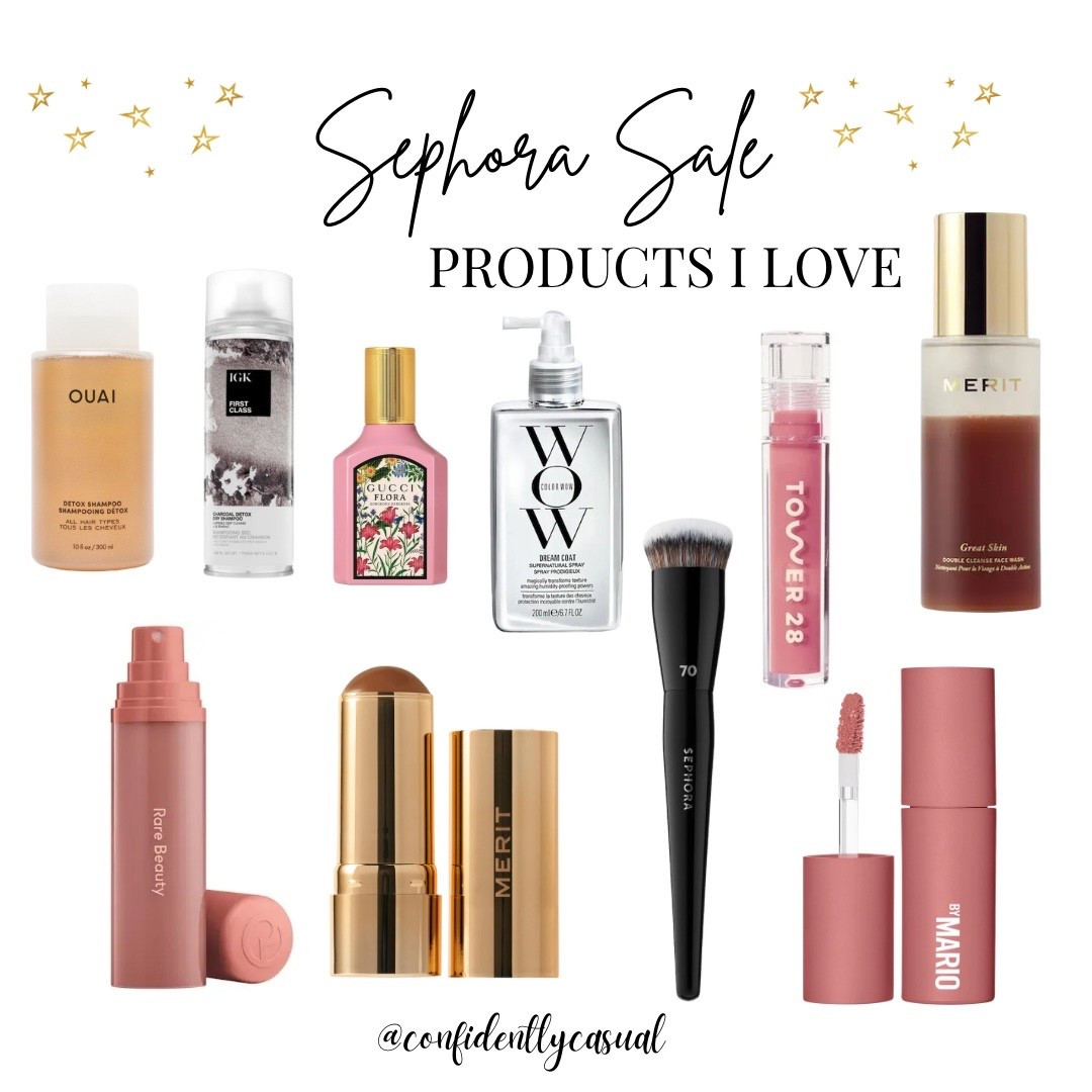 Sephora sale. Merit cleanser. Fragrance. Lip gloss.
Tower 28: shade pistachio 
Make Up by Mario lip gloss: soft blush 

#LTKSaleAlert #LTKBeauty #LTKHoliday