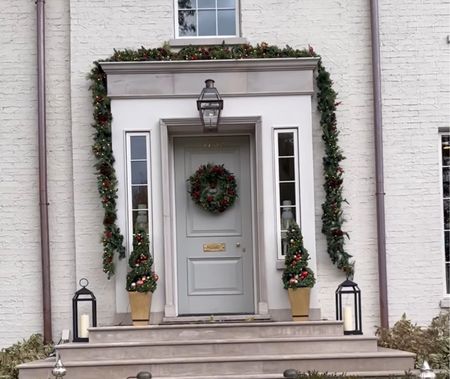 An absolutely beautiful holiday style for your front door! I love the touches of red berries with the classic pine cones & evergreen. 

This set comes with:
-Two 4’ Entrance Trees
-24” diameter wreath
-Two 9’ long by 10” wide Garlands 
-Timer 

All prelit!

One of my fave finds from the Sam’s Club  Holiday Preview! 



#LTKhome #LTKHoliday #LTKSeasonal