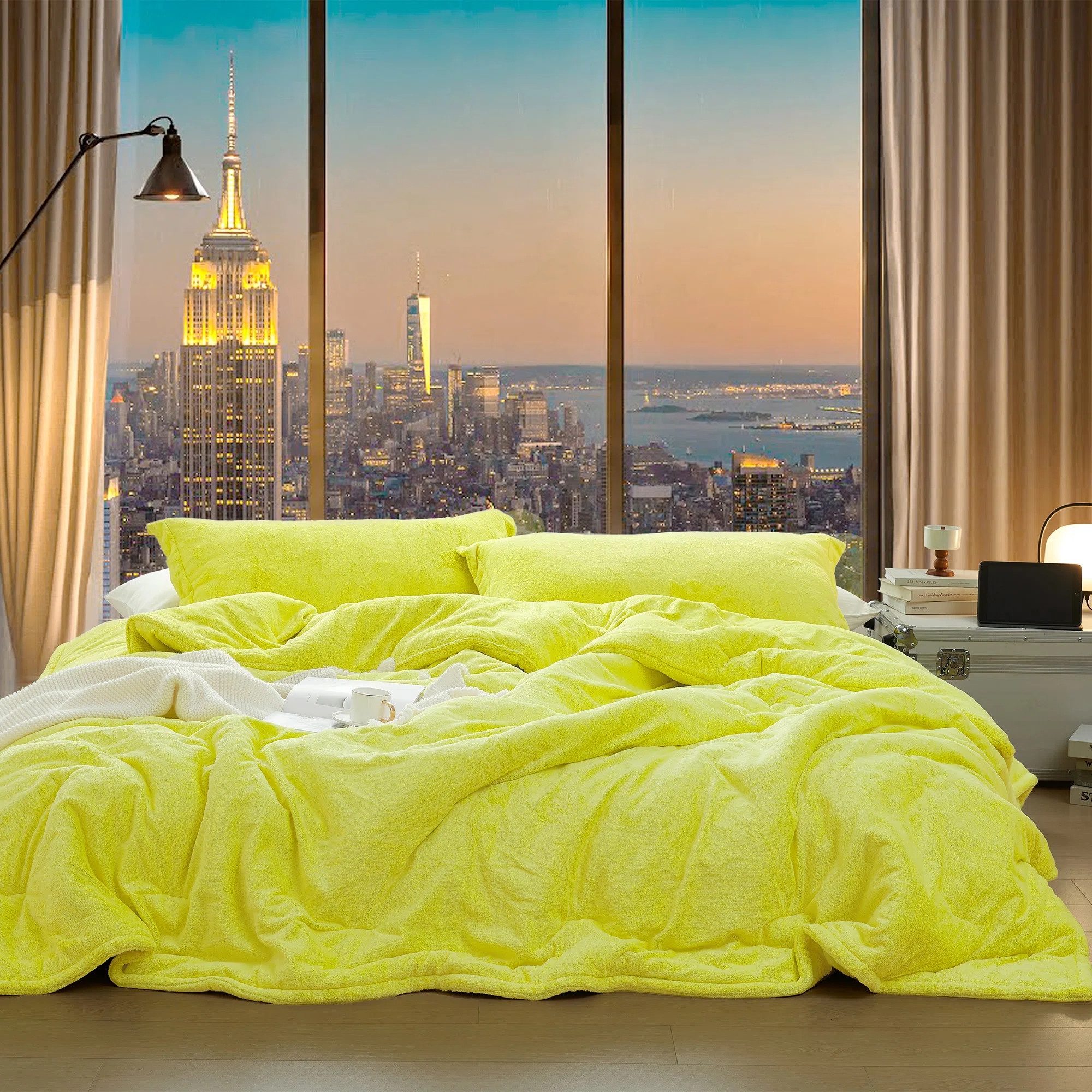 Coma Inducer Neon Nights Oversized Comforter Set | Wayfair North America