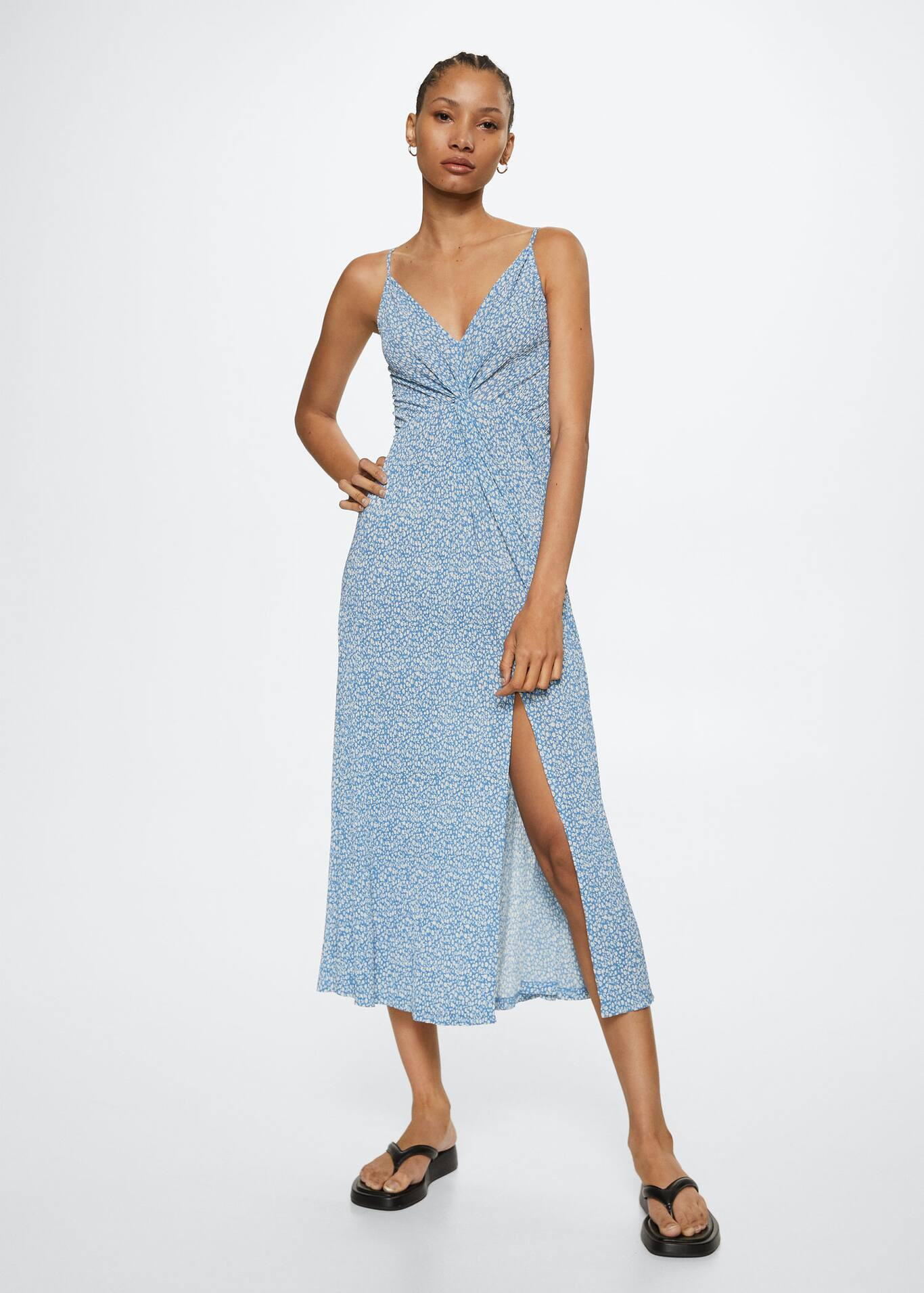 Floral print dress | MANGO (US)