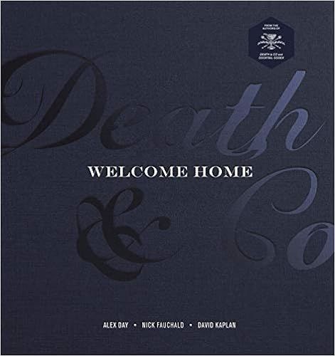Death & Co Welcome Home: [A Cocktail Recipe Book]    Hardcover – November 16, 2021 | Amazon (US)