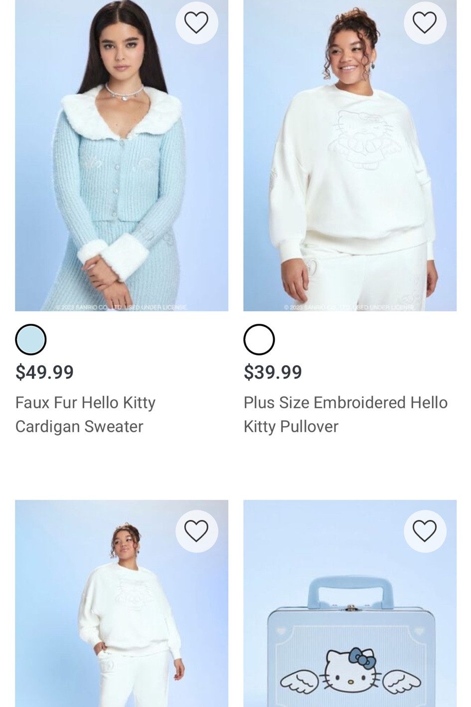 Forever 21 Hello Kitty Holiday Collectionn