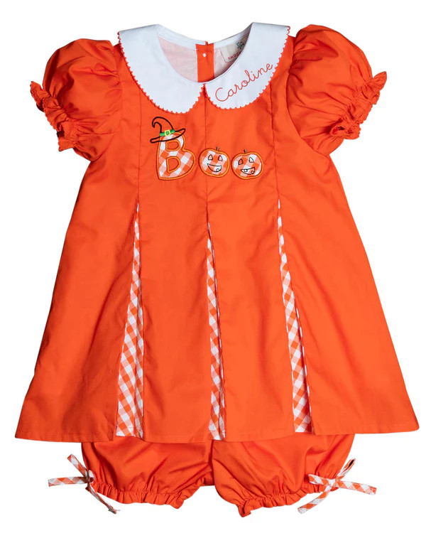 Boo Applique Bloomer Set | Smockingbird Kids