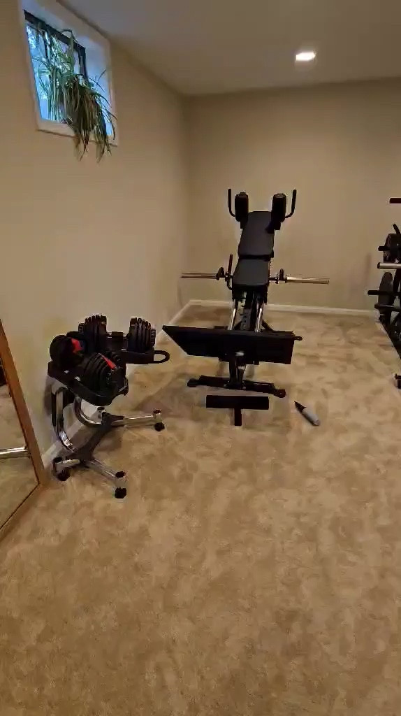 Building a little home gym as a busy mom because realistically… getting out the door isn’t always happening. Even 20–30 min at home just feels doable right now. For the price you pay for a year membership build your own gym and work out without minding who’s watching! 

#LTKBeauty #LTKActive #LTKfitnessgoals