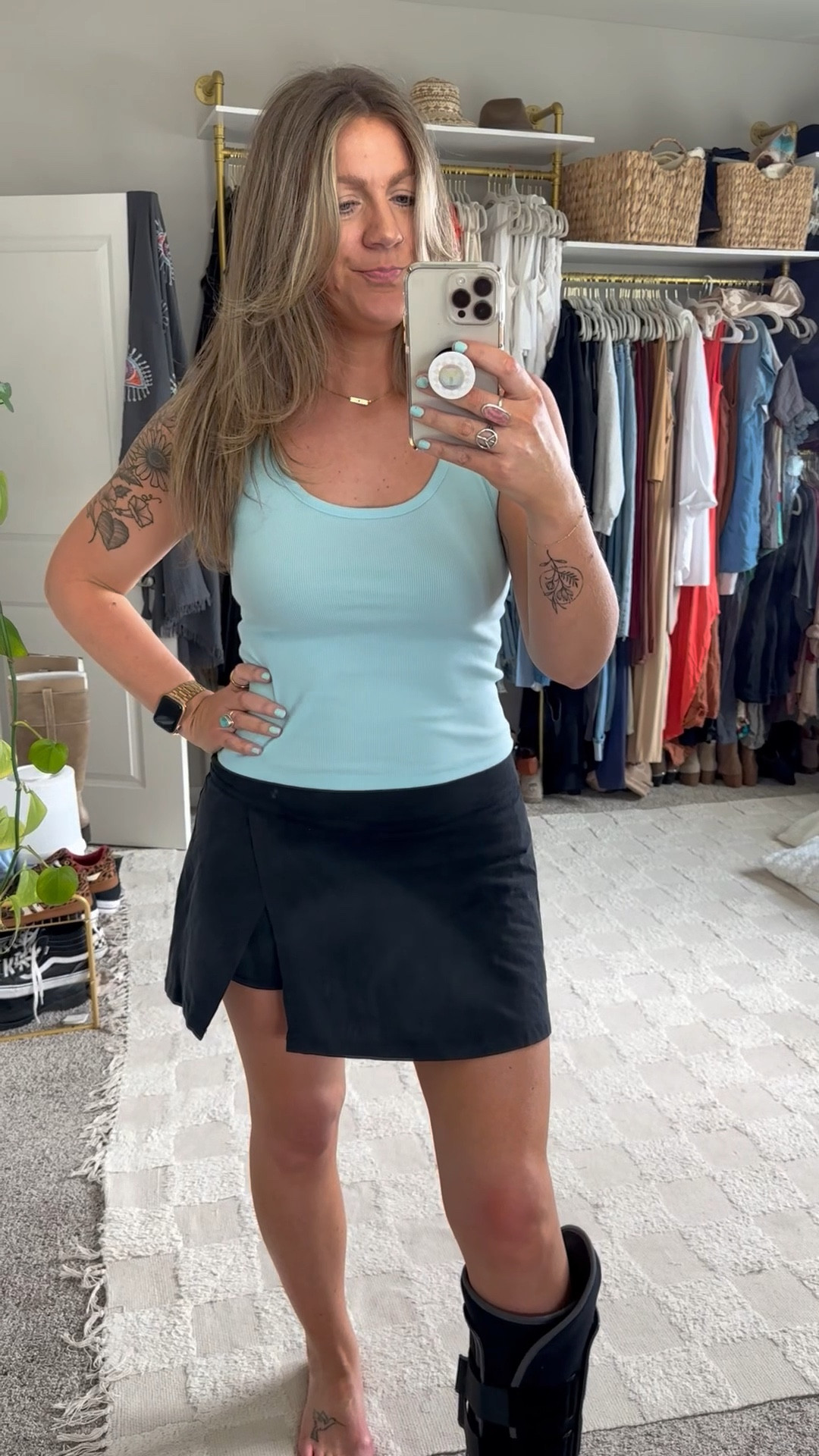 Large reg in the cropped tanks, available in lengths but also in a longer length.  currently on sale for $6.99

#LTKSaleAlert #LTKMidsize #LTKOver40