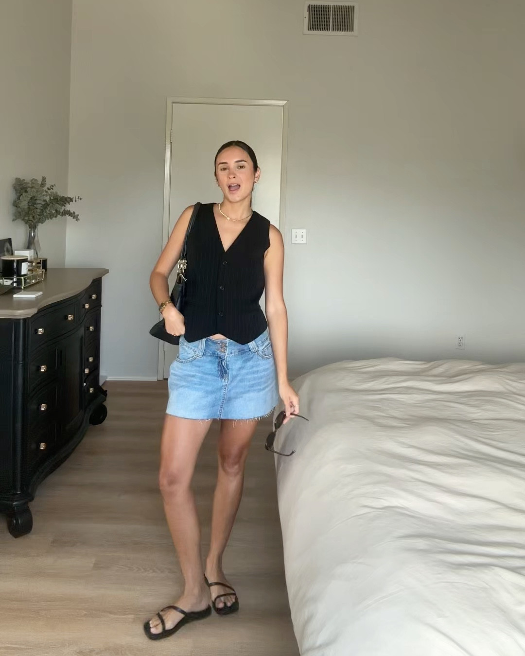 Denim skirt outfit inspo ✨

#LTKSeasonal