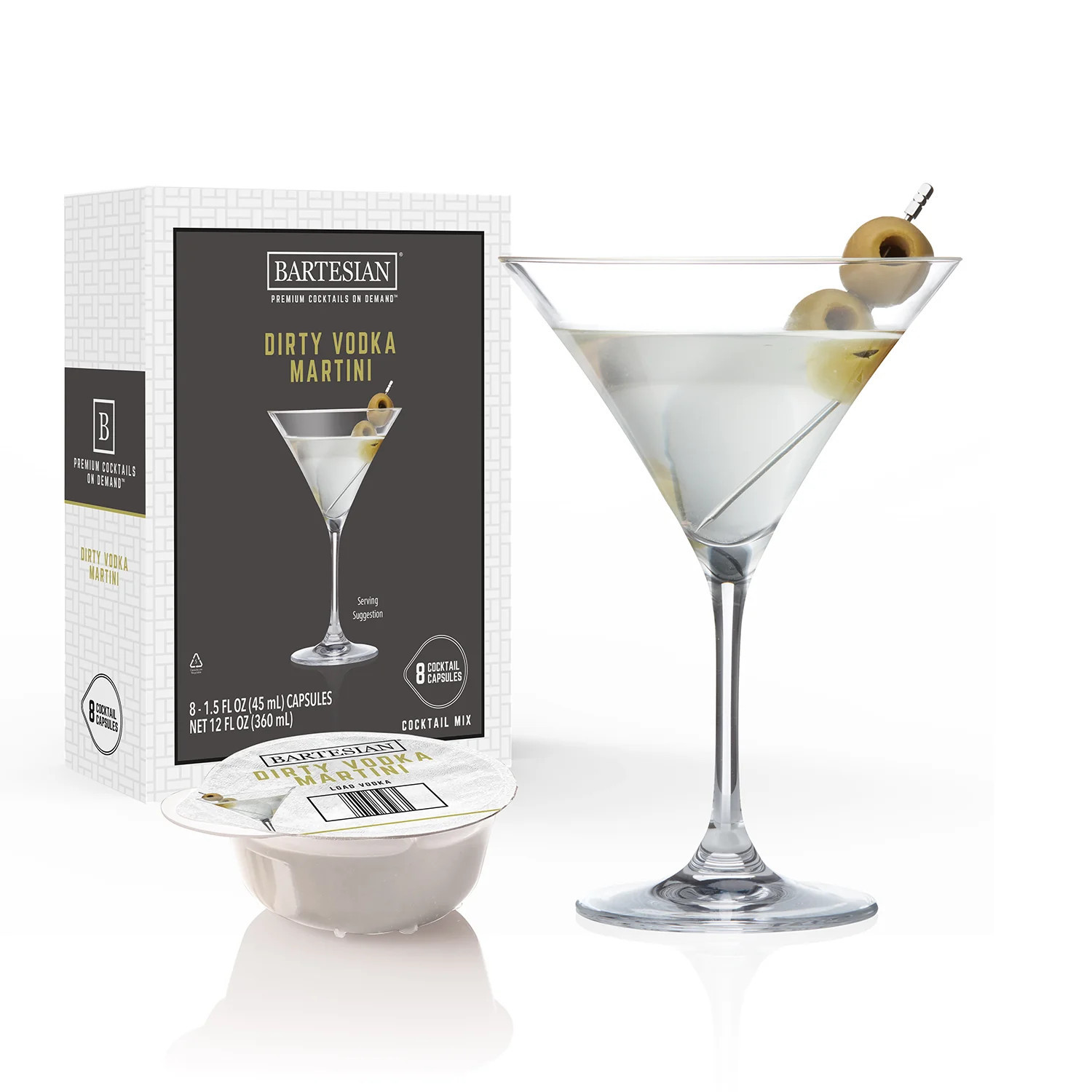Dirty Vodka Martini - Cocktails on Demand | Bartesian