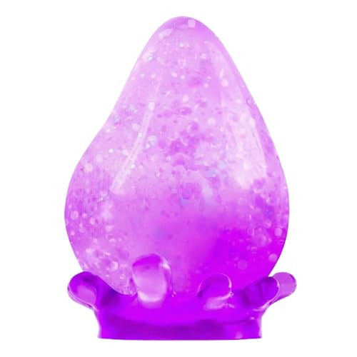 Squishy Stress Ball for Adults Water Drop Fidget Squishy Stress Squishy Malt Sugar Sensory Balls for Anxiety Stress Relief Purple | Amazon (US)