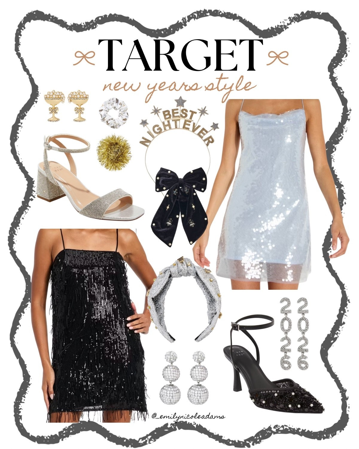 Target New Years Style 2026🖤🎉 Target deals, target new years, target girl, target finds, target style, target addict, target style, new years 2026, new years style, New Year’s Eve, NYE 2026, NYE dress, new years dress, new years 

#LTKHoliday #LTKSaleAlert #LTKSeasonal