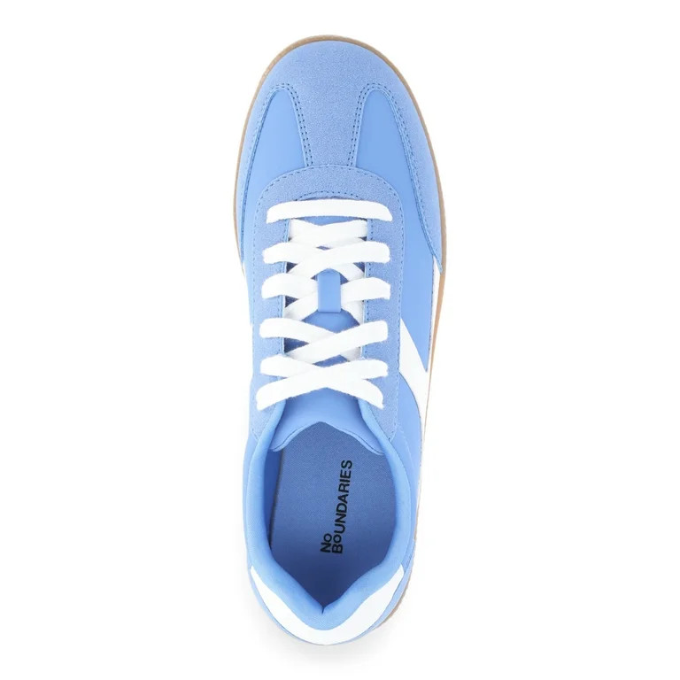 No Boundaries Women's Lace Up Sport Sneakers, Wide Width Available - Walmart.com | Walmart (US)