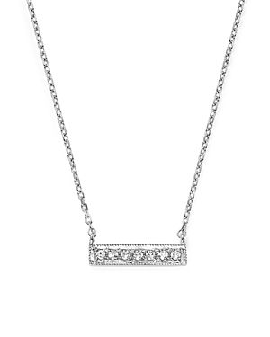 Dana Rebecca Designs 14K White Gold Sylvie Rose Mini Bar Necklace with Diamonds | Bloomingdale's (US)