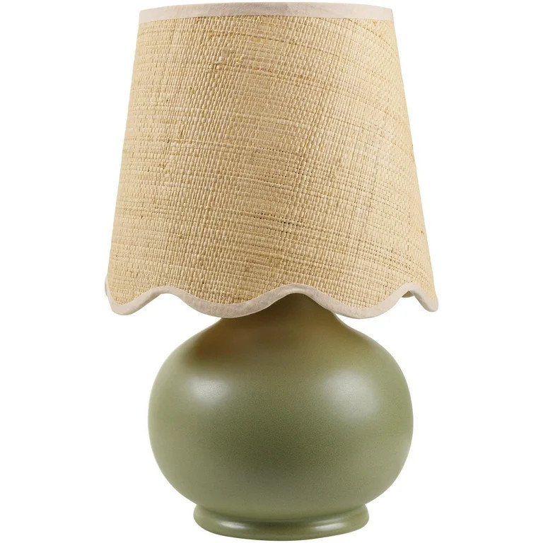 Artistic Weavers Stella Diminuta 13 inch Cottage Sage Accent Table Lamp | Walmart (US)