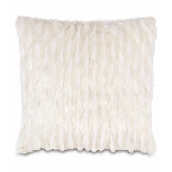 Halo Jadis Snow Faux Fur Throw Pillow | Wayfair North America