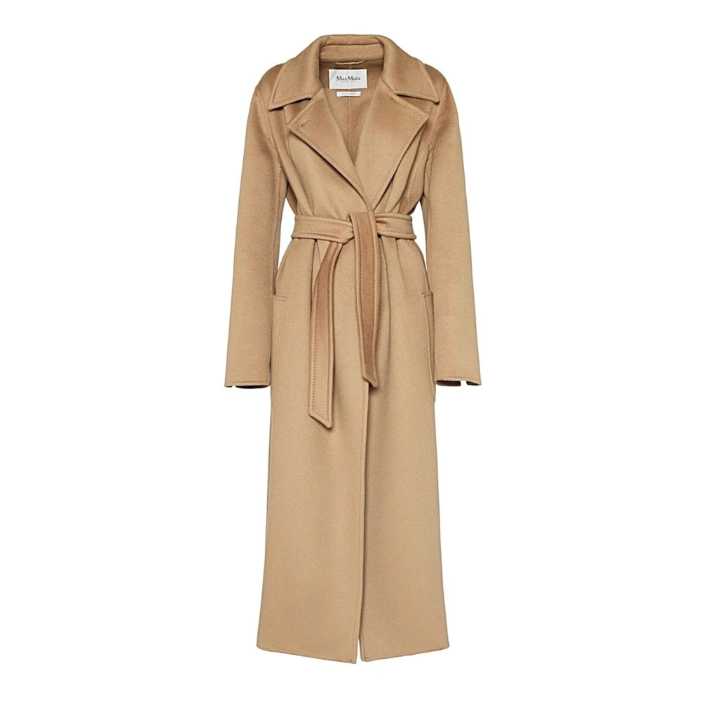 Max Mara, Belted Coats, female, Brown, XS, Cappotto | Miinto UK Ltd