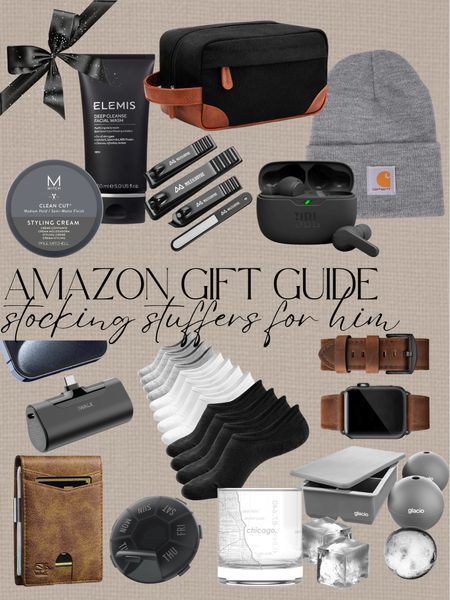 AMAZON gift guide: stocking stuffers for him! 

Gift guide. Men’s gifts. 

#LTKfindsunder50 #LTKGiftGuide #LTKSeasonal