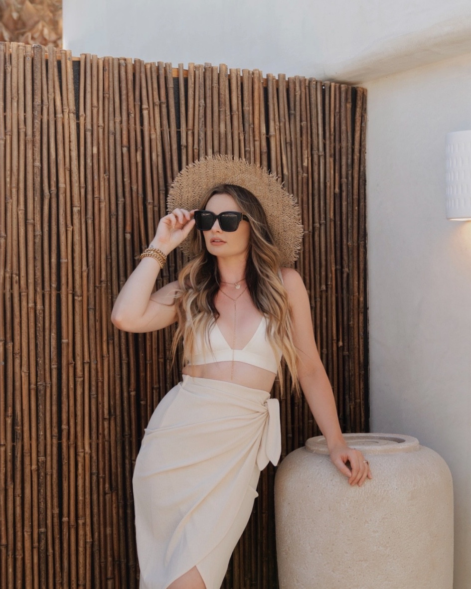 Summer essentials 🤍 linking some of my fave neutral swimsuits!