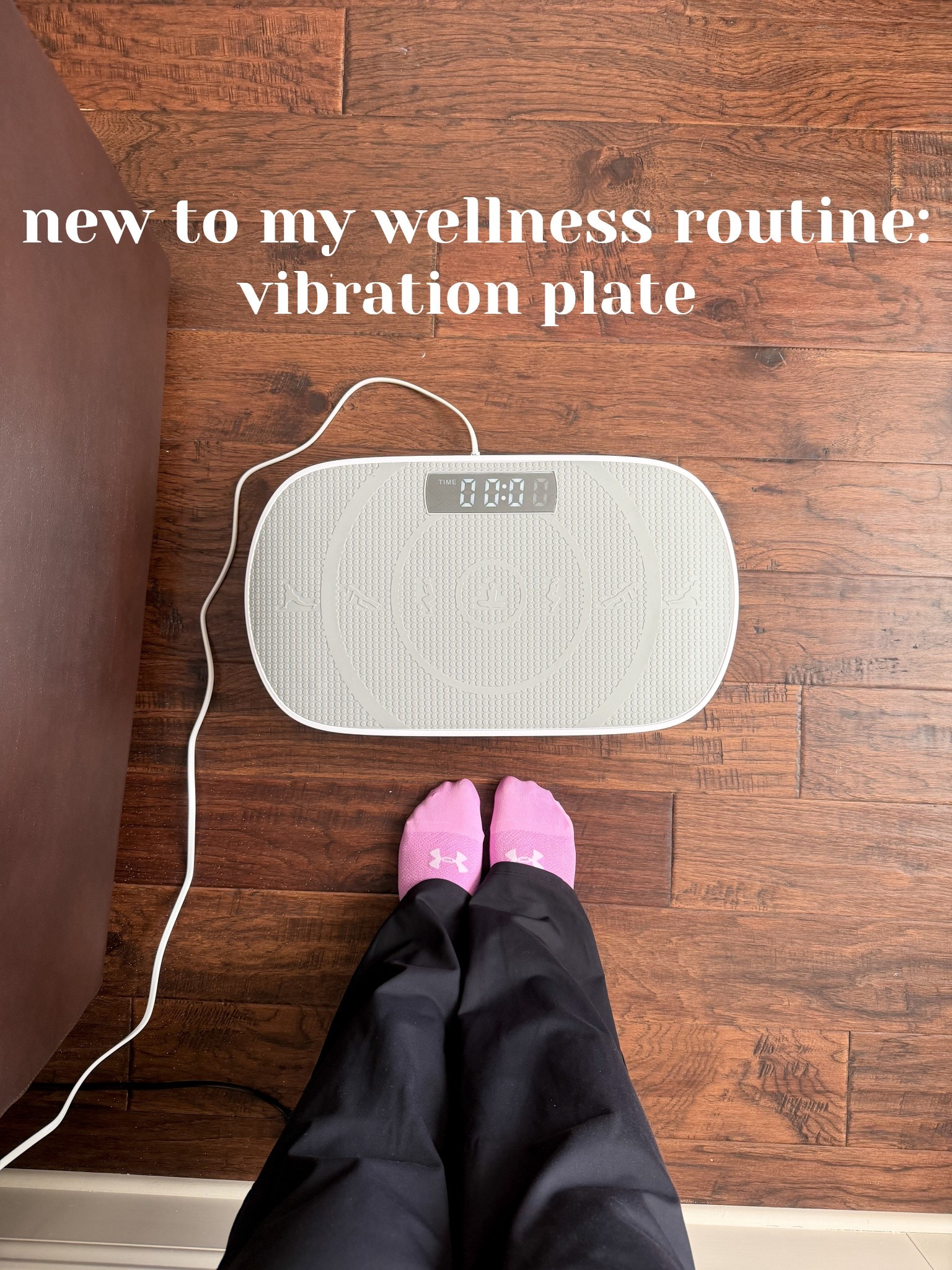 added this vibration plate to my routine recently and am enjoying it. It’s too soon for me to say how it’s working but I do look forward to using it. Have y’all tried using a vibration plate? 

#LTKdayinmylife #LTKmorningroutine #LTKHome