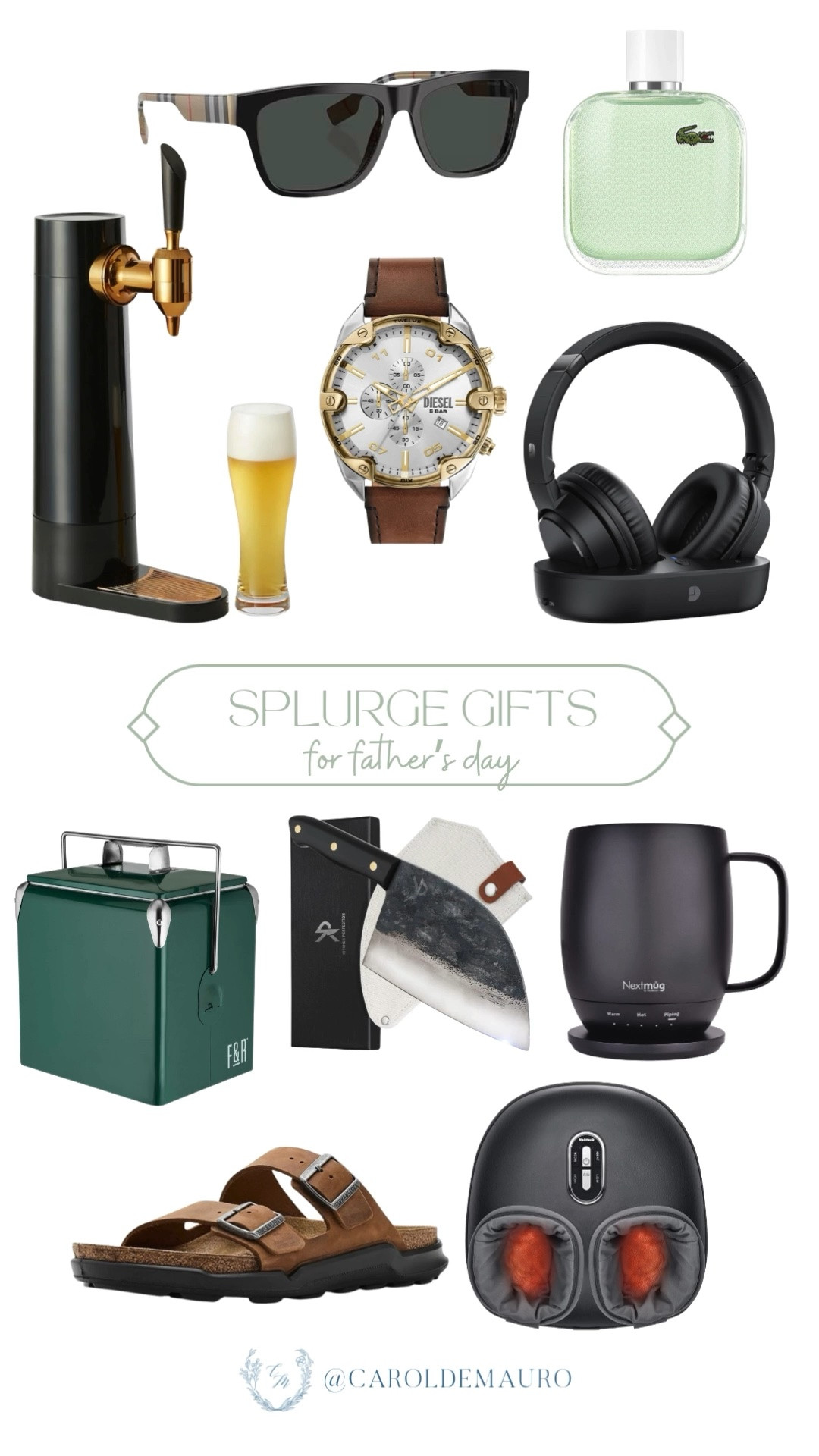 Dad deserves something extra special this year and these splurge-worthy picks do not disappoint — we're talking luxury, style, and total wow-factor! Trust me, he will absolutely love these.

fathers day, gift guide, wrist watch, luxury, premium, perfume for him, headphones, grooming finds

#LTKMens