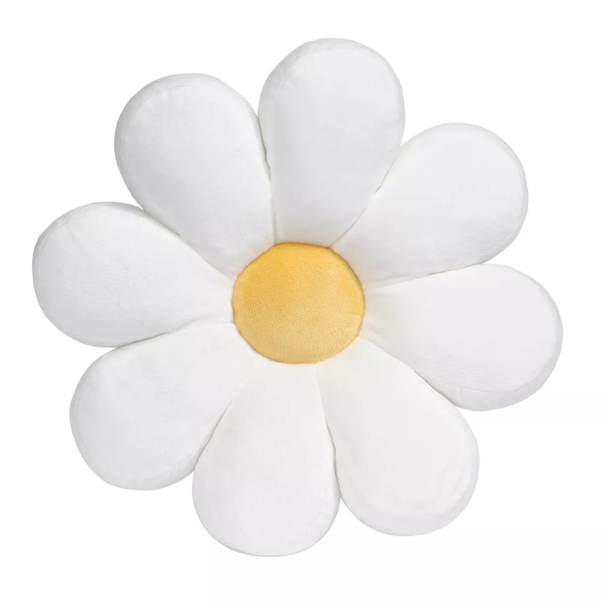 Lambs & Ivy Sweet Daisy White Flower Decorative Pillow Plush Stuffed Toy | Target