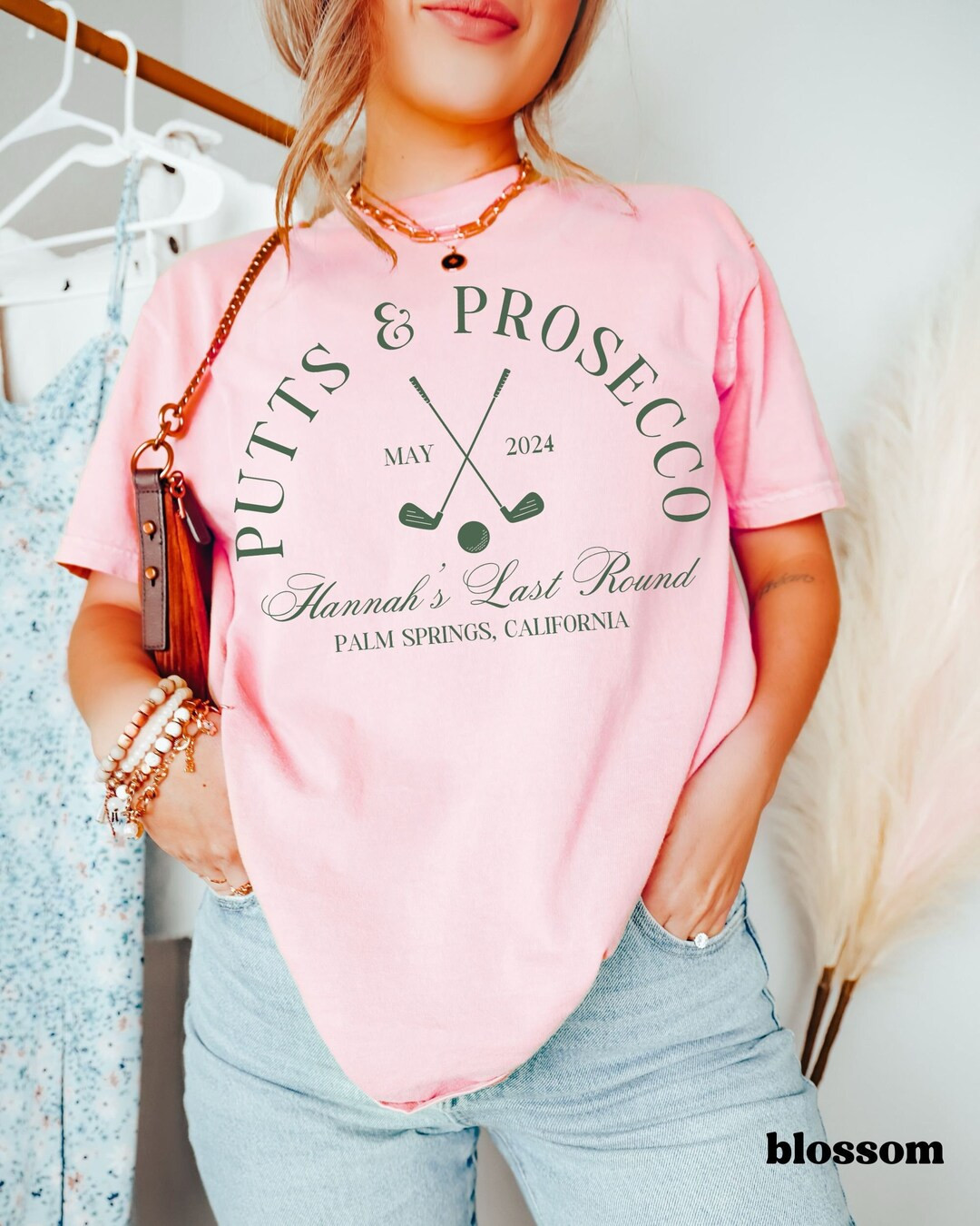 Putts and Prosecco Golf Bachelorette, Girl Golf Trip Matching Tees, Gift for Golfer, Social Club ... | Etsy (US)