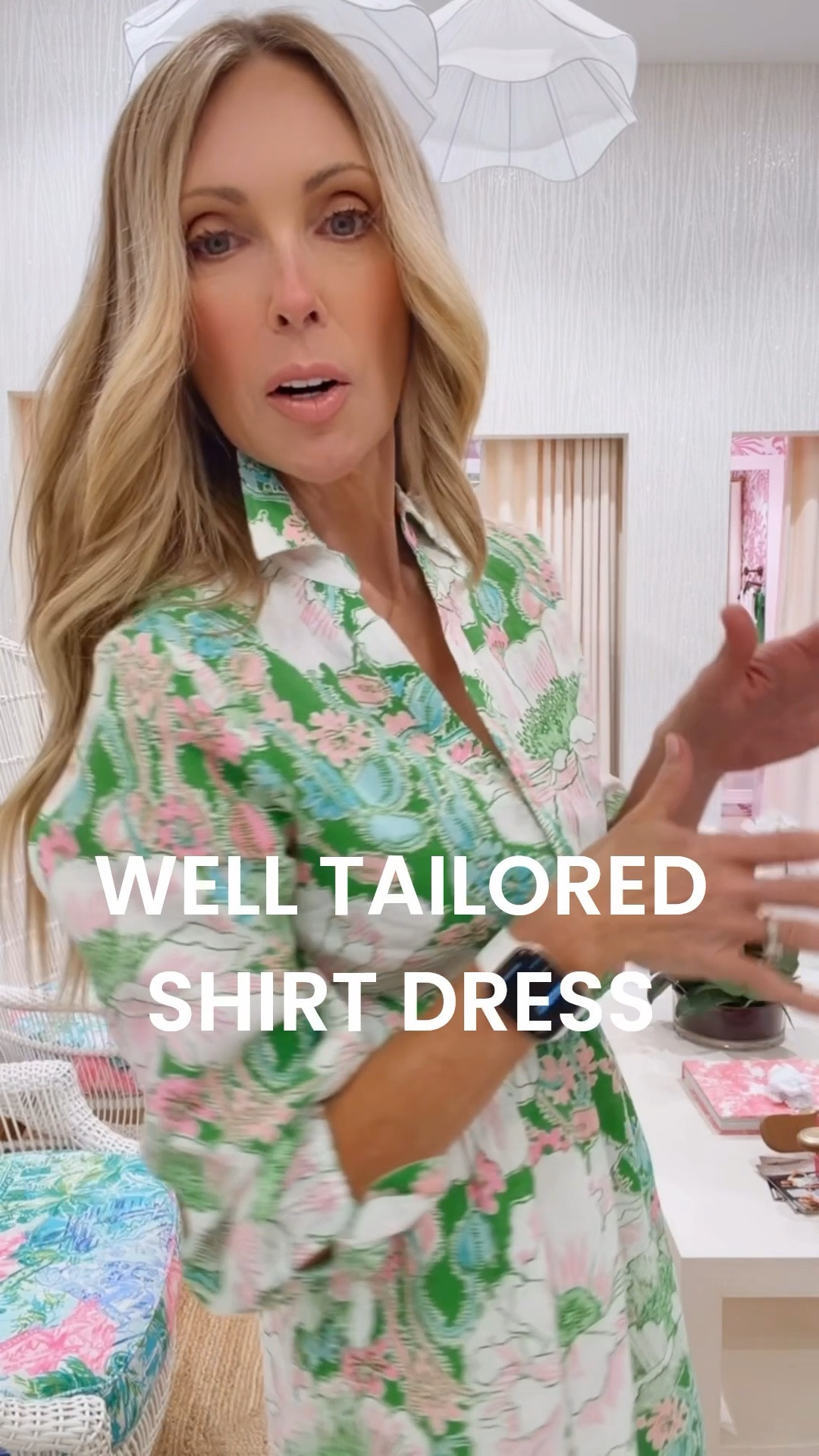 THIS is a dress you can wear to so many places!  Also available in blue. Think with wedges for a mother of the grad dress, with sandals for a summer vacation or with a platform sandal for church. I'm wearing a 0 and it's still big. I probably should have gotten a 00 since all this new stuff runs huge. 

#LTKootd #LTKdayinmylife #LTKmomlife