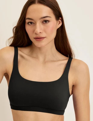 On The Go Cotton Scoop Bralette | Knix CA