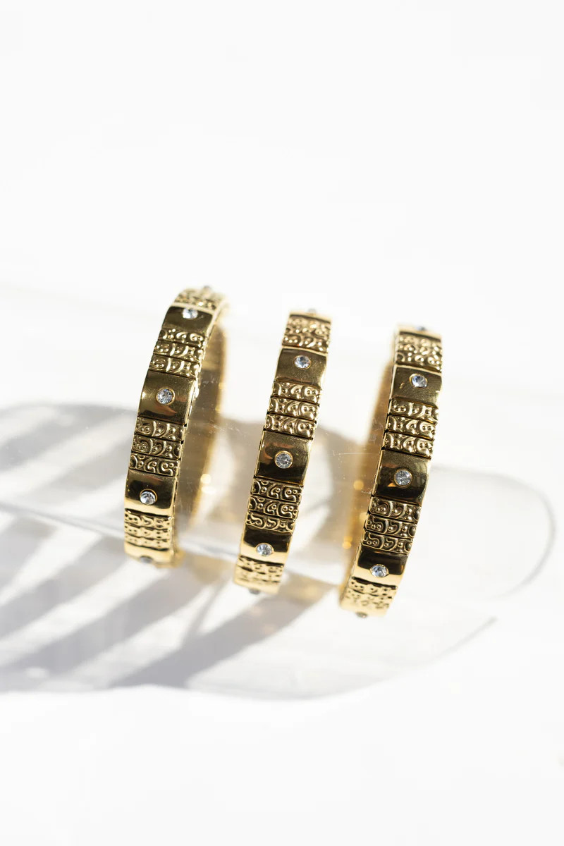 Baia Thin Coil Bangle Waterproof Bangle Bracelet - Beljoy Jewelry | BÉLJOY